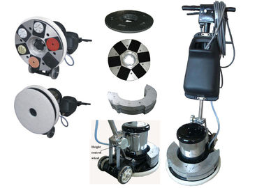 220V Tek Disk Elektrik Granit Zemin Cila Makinası Çok İşlevli Tampon